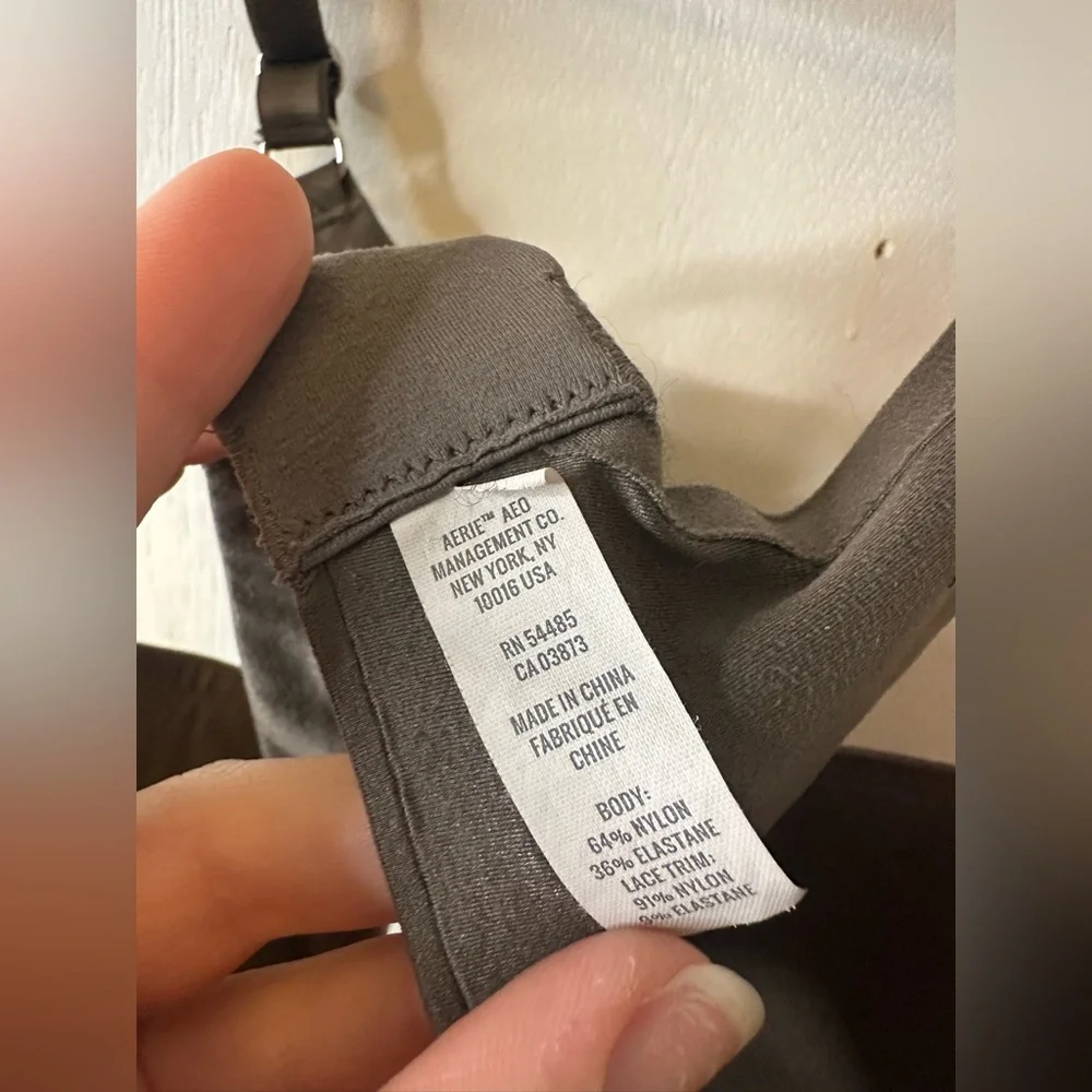NWOT Aerie | Demi Brown Lightly Padded Bra